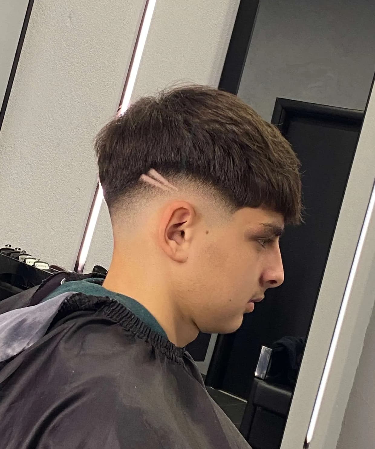 Φρέσκο κούρεμα με fade στο SelfMade Barbershop